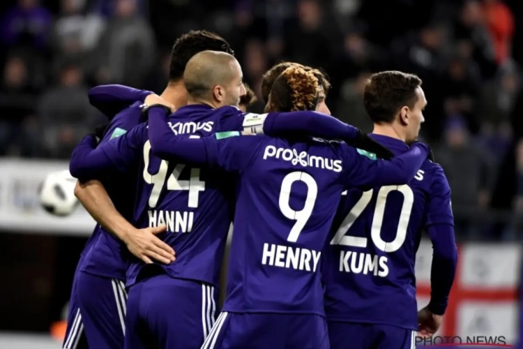 Un ancien coéquipier a rendu visite aux Anderlechtois 