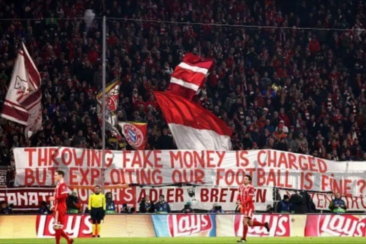 Les supporters du Bayern en remettent une couche sur le prix des places à Anderlecht lors du match face au PSG