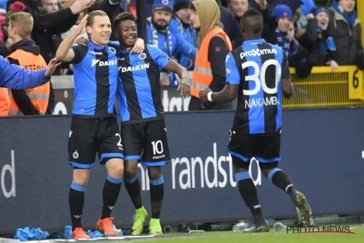 Thomas Meunier toujours aussi actif: "Bravo au Club de Bruges pour le titre"