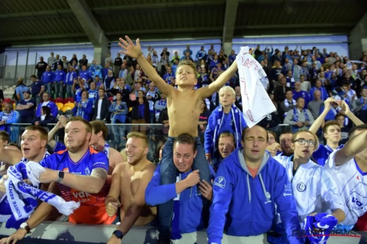 🎥 Insolite : quand les supporters de l'Union et La Gantoise célèbrent ensemble un but encaissé par... Bruges