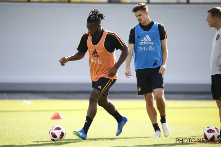 ? L'entraînement des Diables : les titulaires de mardi au repos