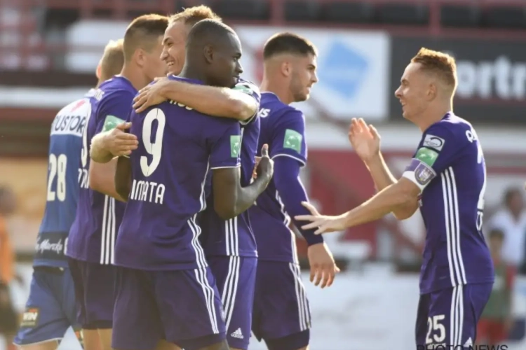 Début idéal pour Anderlecht qui ne fait qu'une bouchée de Courtrai