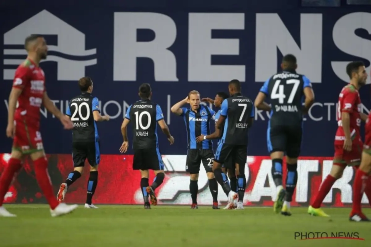 En réussite contre Zulte-Waregem, le FC Bruges avait déjà gagné la partie à la pause