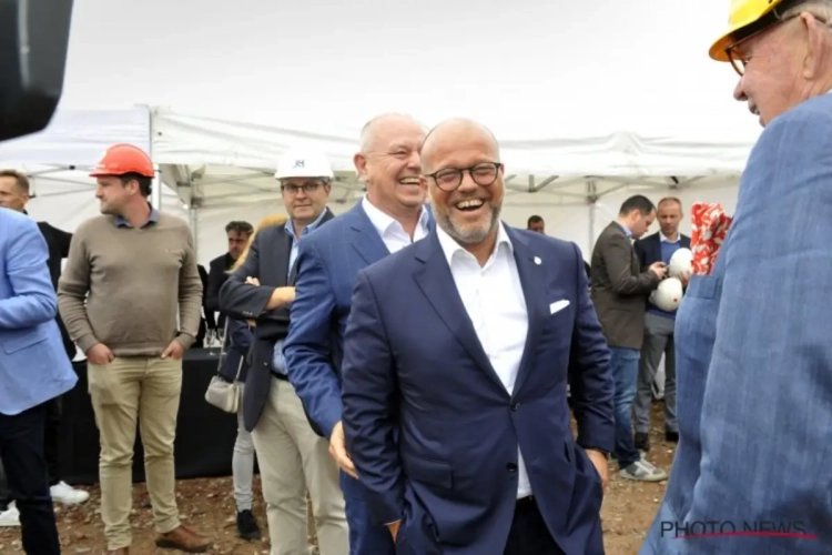 Le FC Bruges pose la première pierre de son futur centre d'entraînement