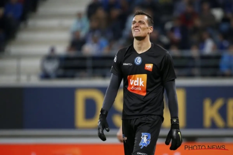 Lovre Kalinic malheureux avec La Gantoise et l'équipe nationale croate