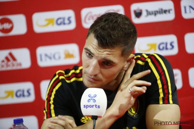 Thomas Meunier rédige un message à l'adresse de son grand-père décédé