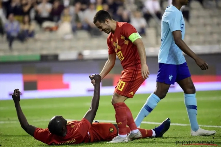 Le magnifique hommage de Romelu Lukaku à Eden Hazard, l'un de ses principaux pourvoyeurs chez les Diables