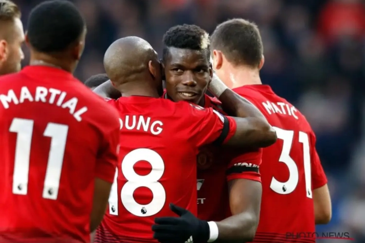 Pogba et Martial mènent United vers la victoire face à Everton, Lukaku remplaçant au coup d'envoi