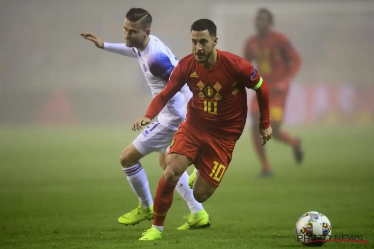 Hazard n'a pas connu un parcours sans encombre en sélection: "Tout ne s'est pas pas toujours bien passé"