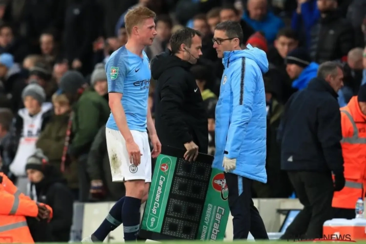 Objectif manqué pour Kevin De Bruyne