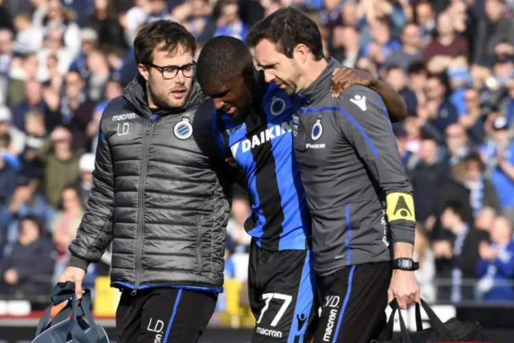 Bruges privé d'un titulaire jusqu'aux playoffs