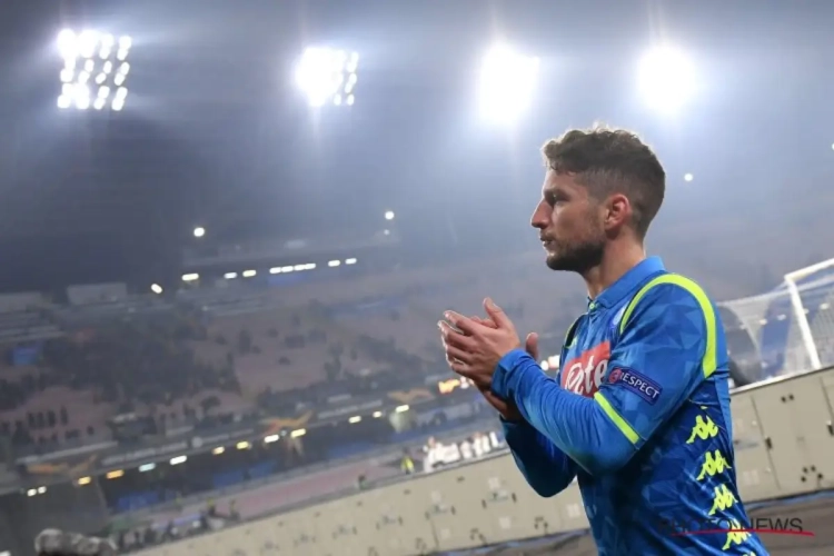 Diego Maradona félicite Dries Mertens