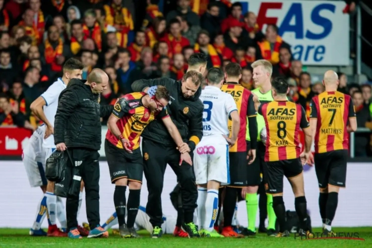 Nouvelle blessure à Malines