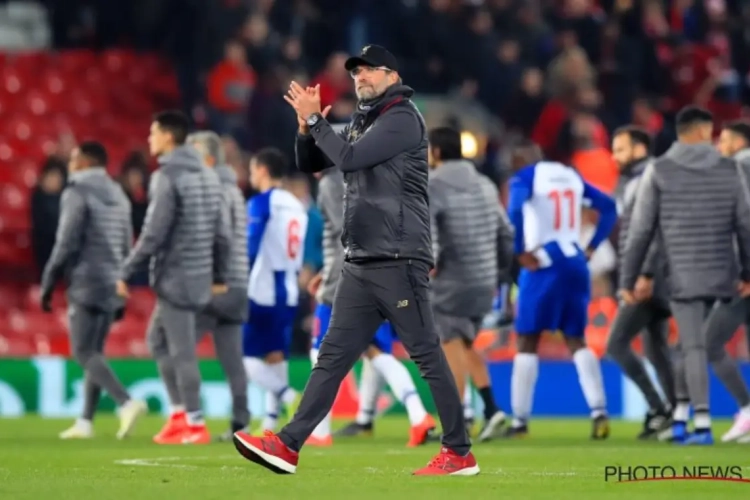 Klopp ne crie pas victoire après le 2-0 face à Porto