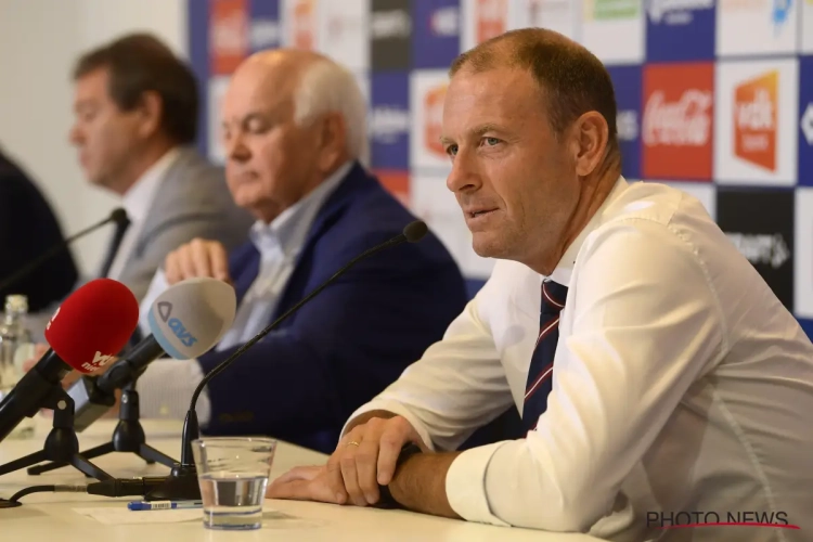 Le coach de Gand Jess Thorup fixe la barre très haut pour la saison prochaine