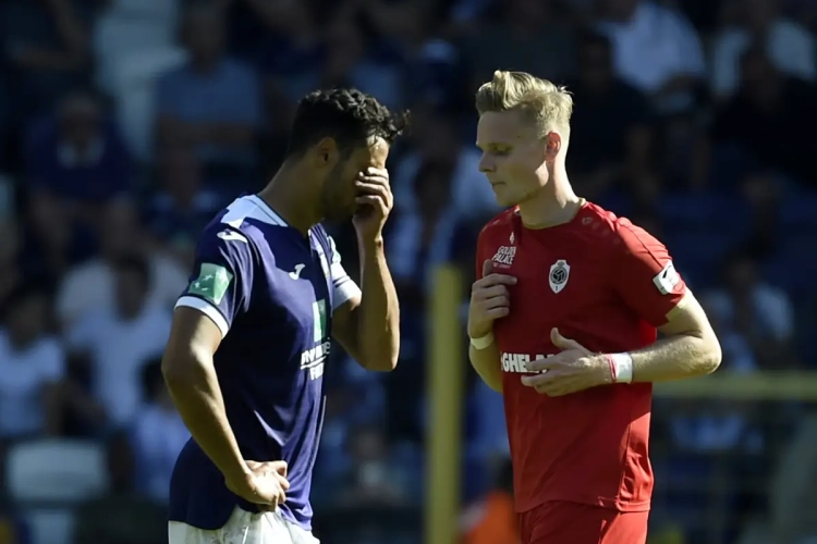 Chadli, meilleur Mauve et frustré : "On n'a pas vu l'Antwerp ..."