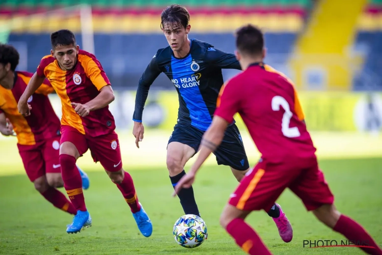 Un bon présage: le Club de Bruges domine Galatasaray en Youth League