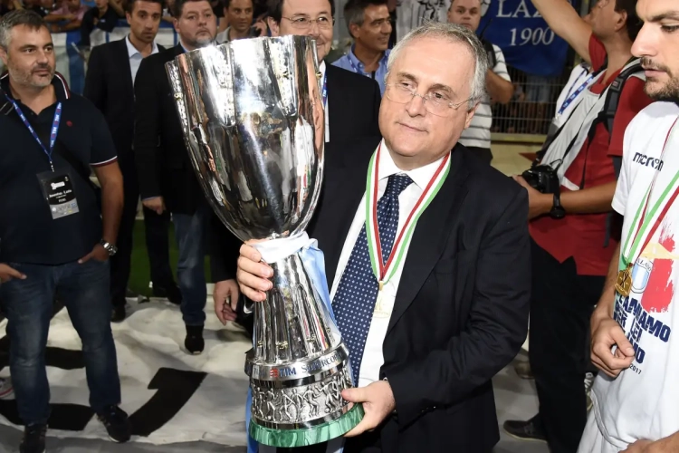 Le propriétaire de la Lazio forcé de mettre La Salernitana, promue, en vente