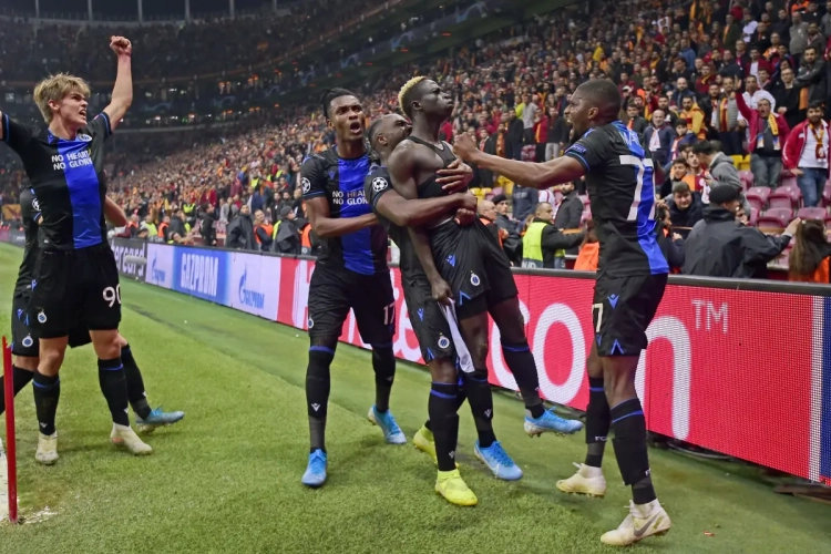 Le Club de Bruges arrache le partage face à Galatasaray en fin de rencontre !