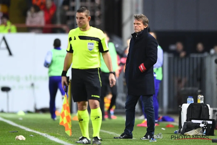 Frank Vercauteren pointe du doigt la mentalité de ses joueurs