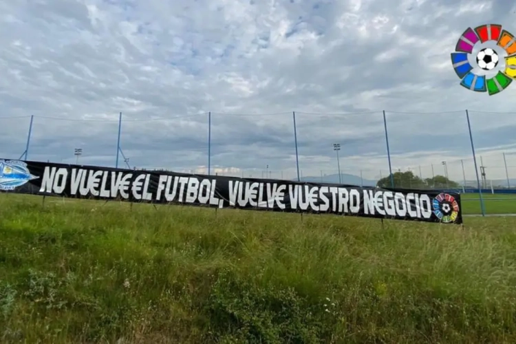 📷 "Ce n'est pas le foot qui reprendra en Espagne, mais La Liga et son business"