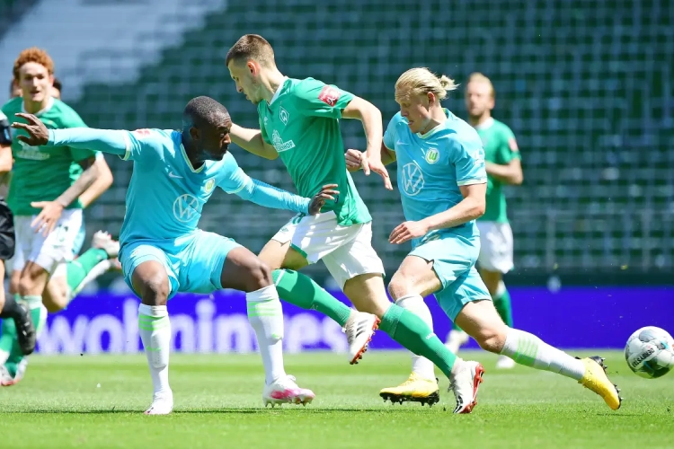 Wolfsburg se rapproche de l'Europe et enfonce le Werder