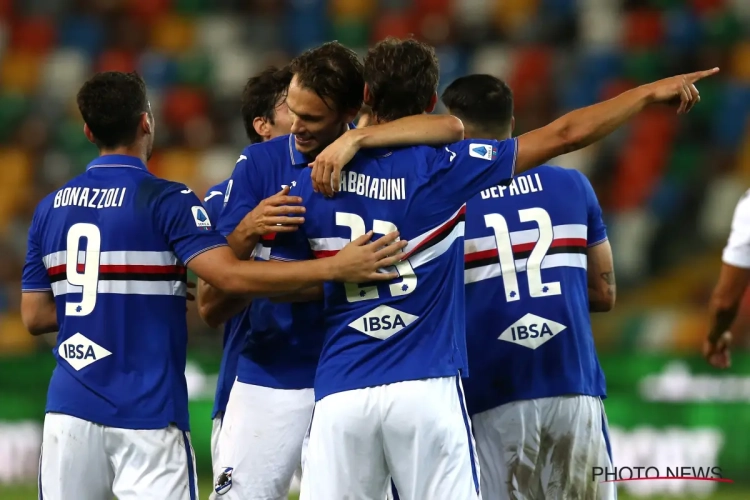 Serie A : La Sampdoria s'impose face à Parme au terme d'un match riche en buts