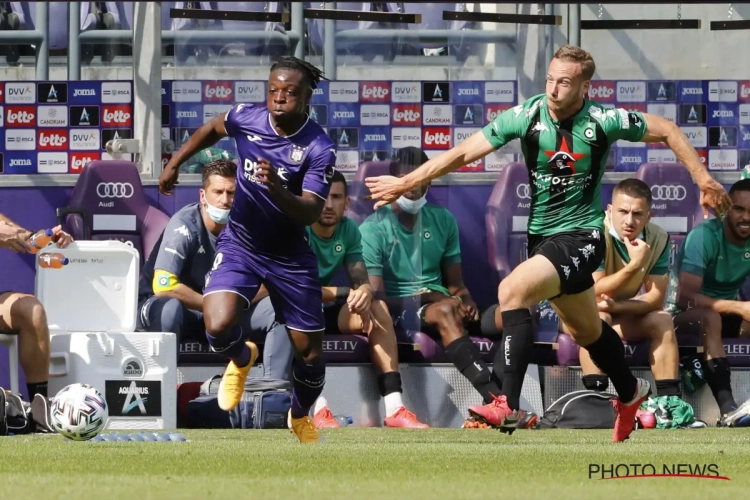 Jérémy Doku ne devrait pas jouer le Topper contre le Club de Bruges !