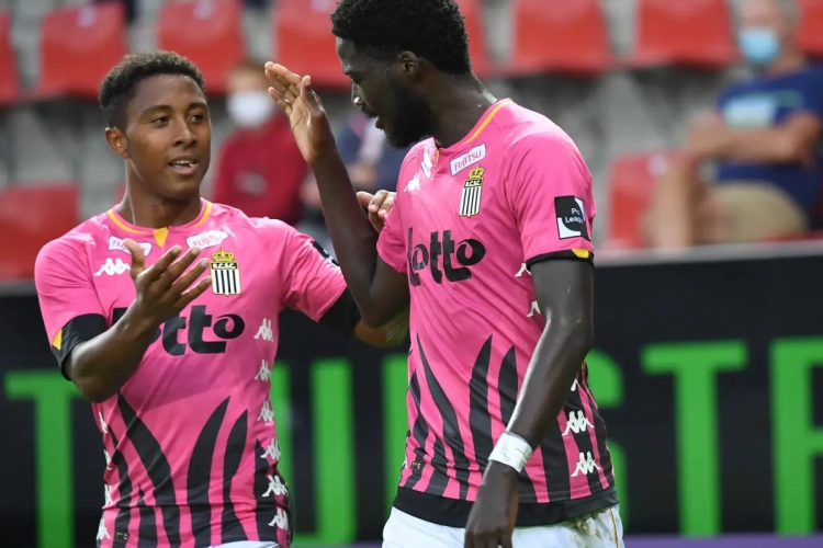 Le groupe de Charleroi, avec Shamar Nicholson