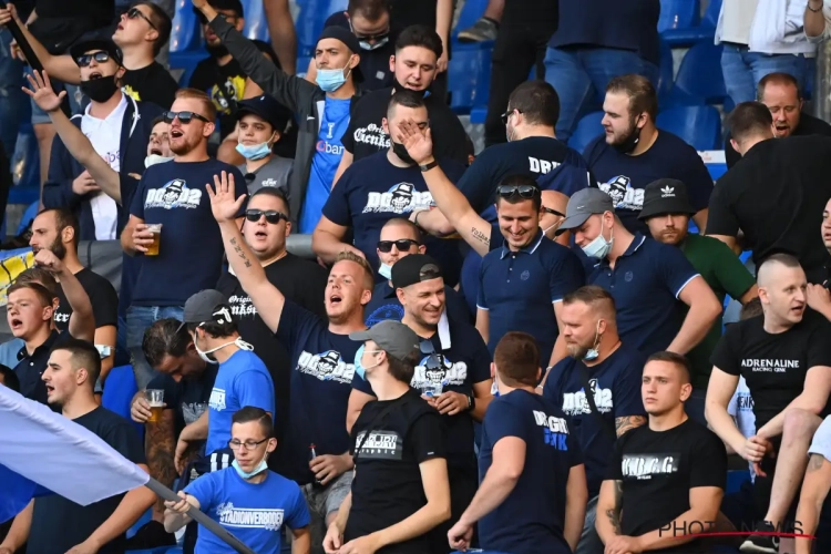 Pas de masque pour certains supporters de Genk : sanction à suivre ? 