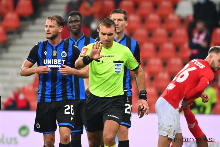 Les arbitres de la 25ème journée, dont le choc Club Bruges - Standard, sont connus