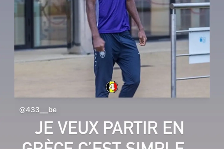 Les Ultras de l'Antwerp viennent s'expliquer avec Didier Lamkel Zé à l'entraînement 