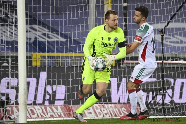 Une bonne nouvelle pour Bruges : Mignolet n'est plus positif !