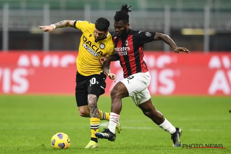 Serie A : Franck Kessie sauve l'AC Milan, Radja Nainggolan sort de la zone rouge