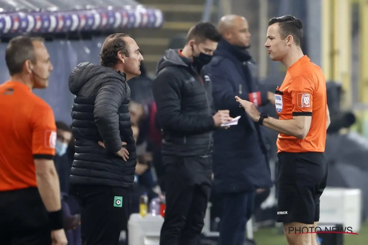 Yves Vanderhaeghe a des regrets : "On a trop respecté Anderlecht !"
