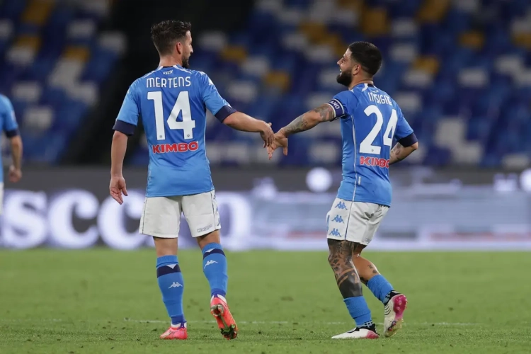 Pas encore de retour à la compétition pour Dries Mertens 