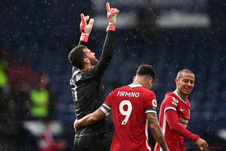Premier League : Alisson offre la victoire à Liverpool contre West Brom