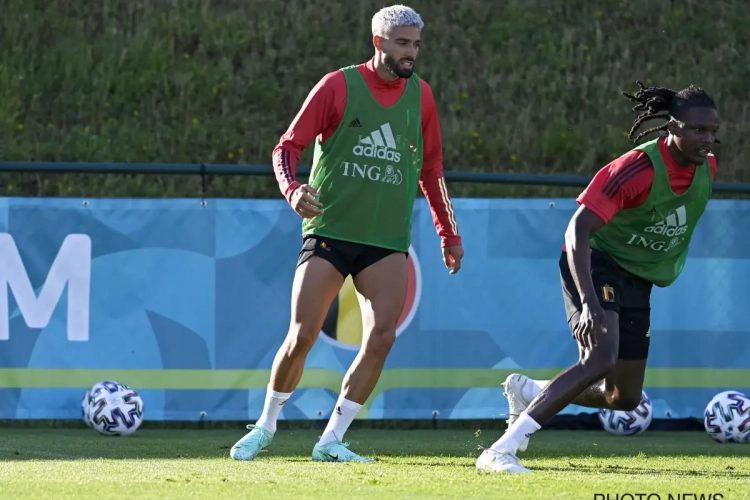 Yannick Carrasco évoque sa position chez les Diables : "Je suis plus un attaquant qu'un piston"