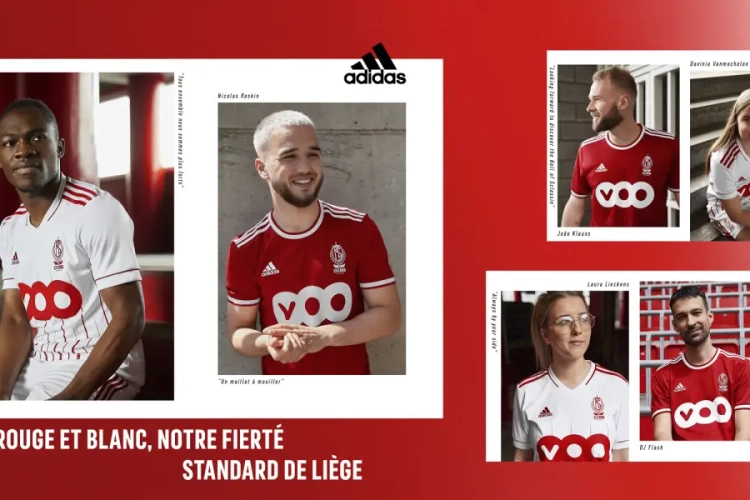 📷 Le Standard de Liège présente ses maillots domicile et extérieur pour la saison 2021-2022