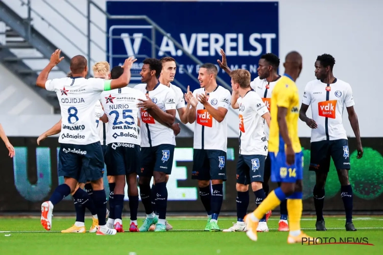 D1A : La Gantoise chute d'entrée contre Saint-Trond