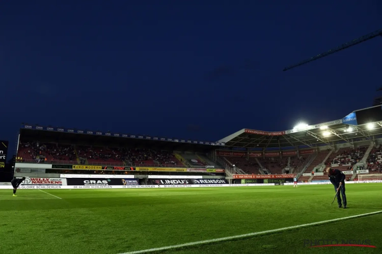 Zulte Waregem - Club de Bruges arrêté: être sponsorisé par un fournisseur d'énergie ne suffit pas....