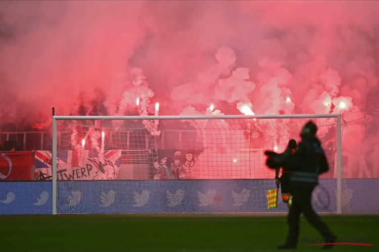 L'Antwerp connait sa sanction suite aux incidents du match face à Francfort