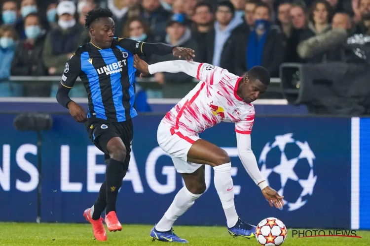 🎥 Insolite : quand un joueur de Leizpig met un coup de tête à un gobelet lancé par les supporters brugeois