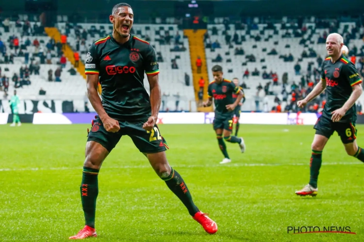 Sébastien Haller n'a pas caché sa joie