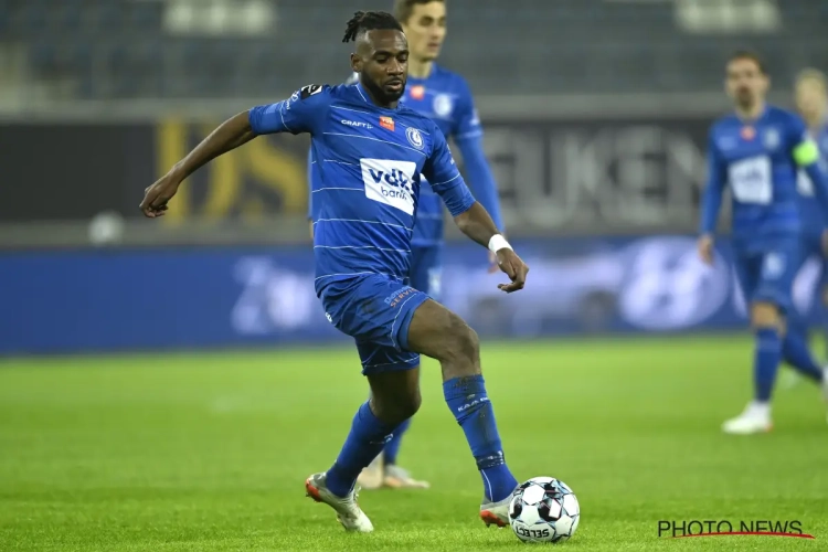Gand rompt le contrat de Pelé Mboyo 