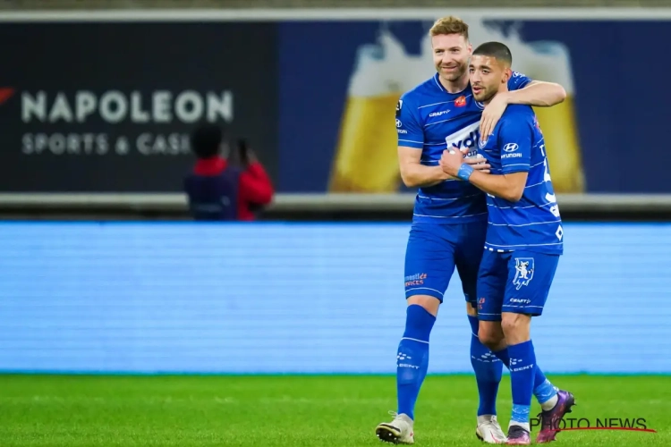 Hein Vanhaezebrouck a fait l'éloge de son duo d'attaquants