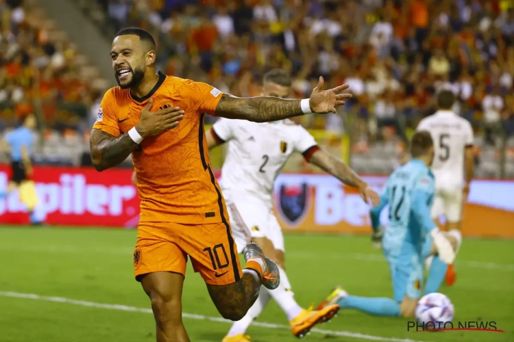 Après son doublé contre nos Diables, Memphis Depay entre dans l'histoire des Pays-Bas 