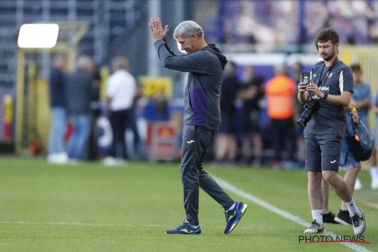 Anderlecht a présenté ses nouveaux joueurs ....et son nouveau coach