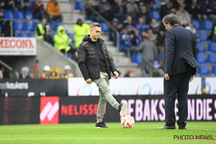 Leandro Trossard a donné le coup d'envoi au KRC Genk : "Je pense me rapprocher d'une place de titulaire avec les Diables"