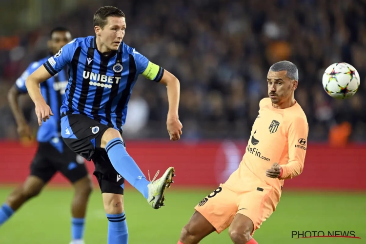 Hans Vanaken après la victoire contre l'Atlético : "La qualification est très proche maintenant"